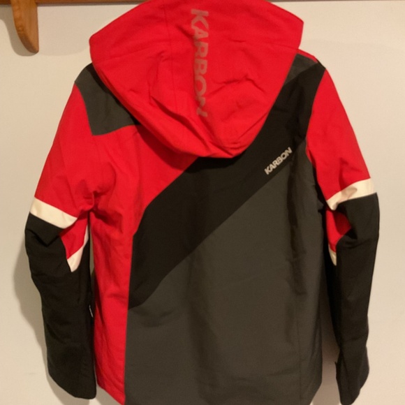 BOYS KARBON INERTIA YOUTH SKI WINTER JACKET SIZE 10 NWT - Picture 4 of 5
